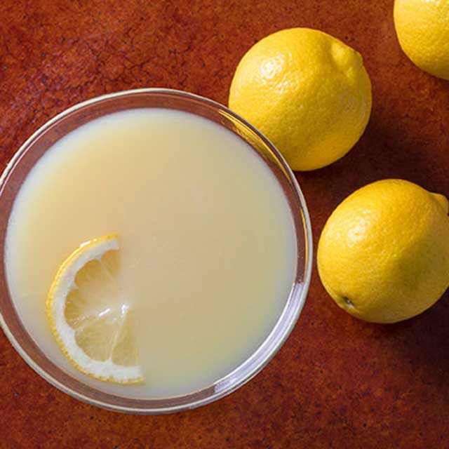 Creamy Limoncello Martini at Red Wolf Bar & Grille