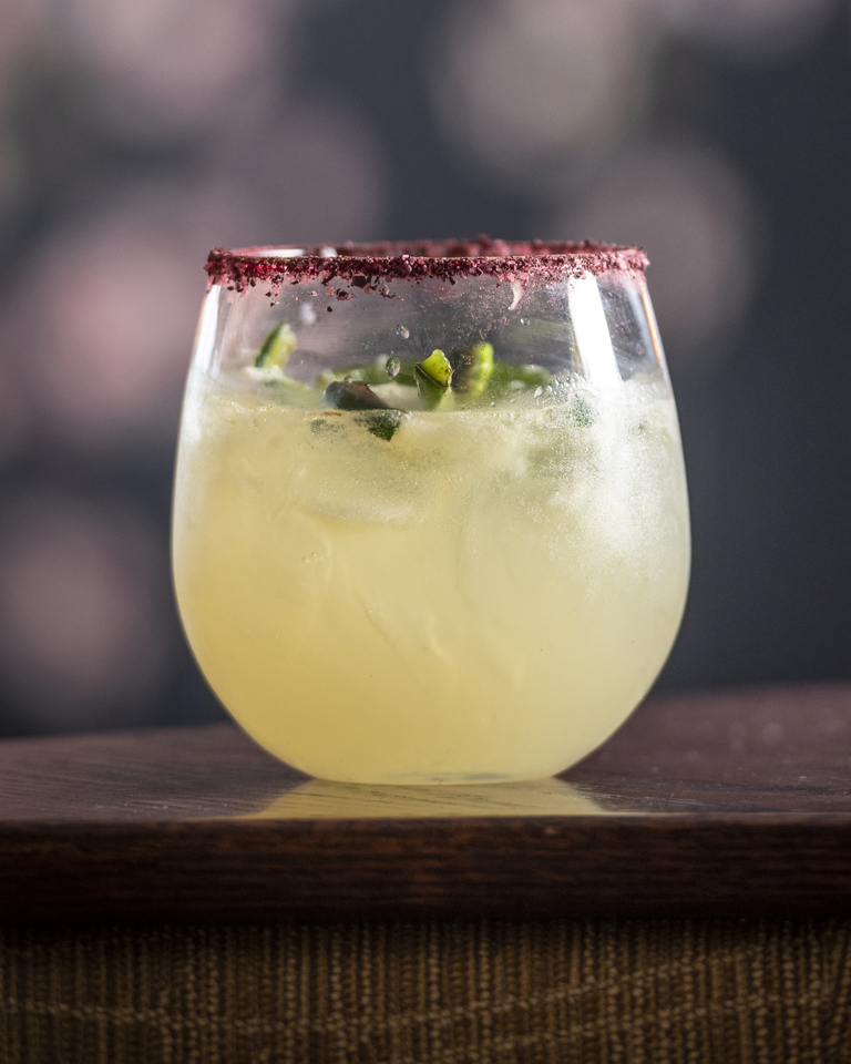 Roasted Poblano Ginger Margarita from My Tequila House